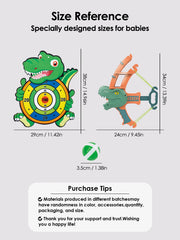 Montessori throwing sport slingshot target sticky ball darts basketball educational board games children's outdoor game toy