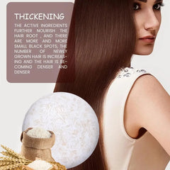 Shampoing au riz biologique, barre de savon, savon revitalisant sans huile, protéines d'eau de riz, nourrissant, Anti-perte, pour la croissance des cheveux