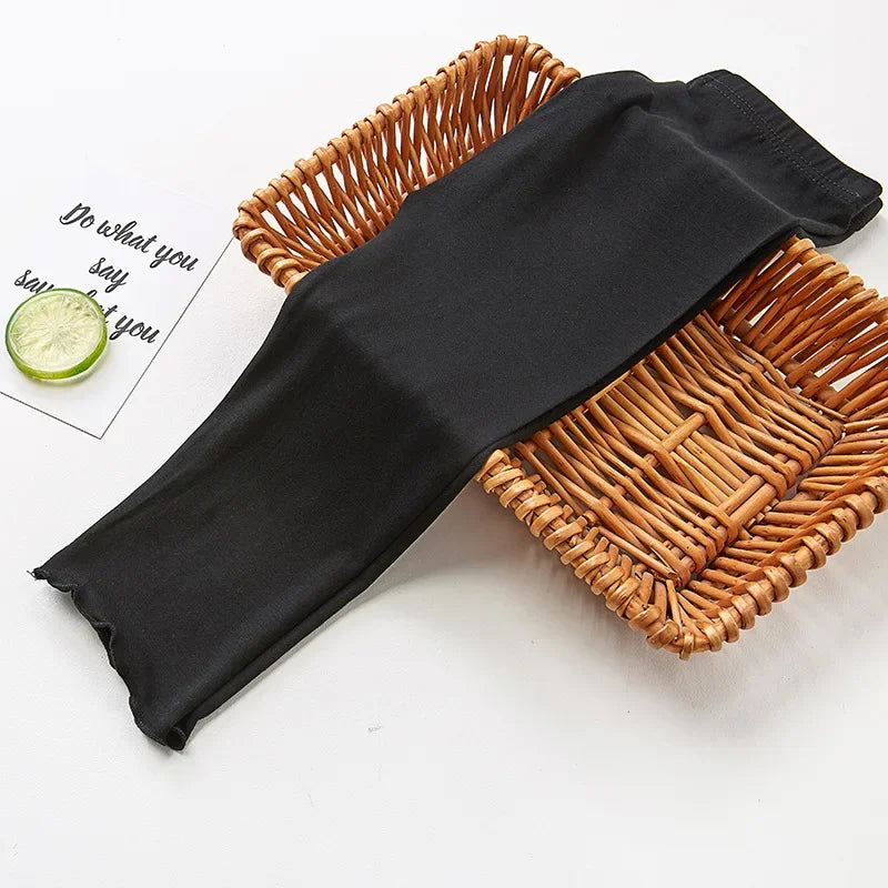 Leggings d'été à volants en coton modal pour fille de 2 à 12 ans, vêtements pour enfants, pantalons courts, nouvelle collection