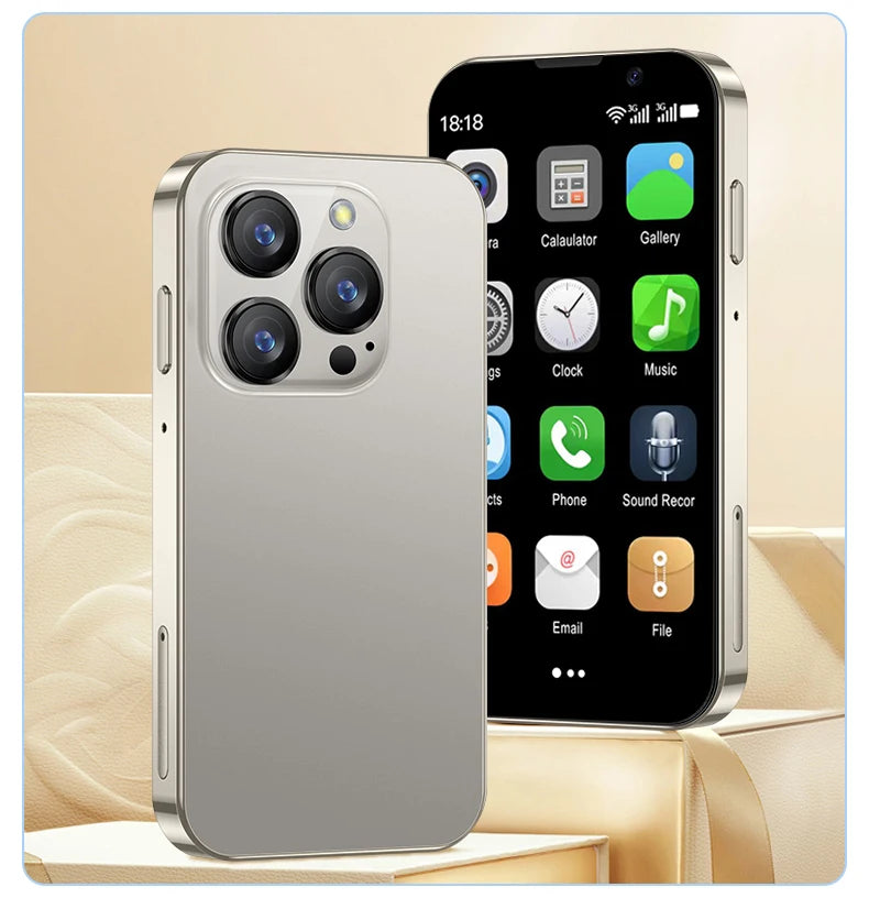 SERVO-Mini Smartphone 16SE, 16 Go, Android 9.0, Wifi, Touristes, EpiStandby Play, PR3 G, WCDMA, Petit Téléphone Portable Intelligent de 3.0 Pouces, Nouvelle Version
