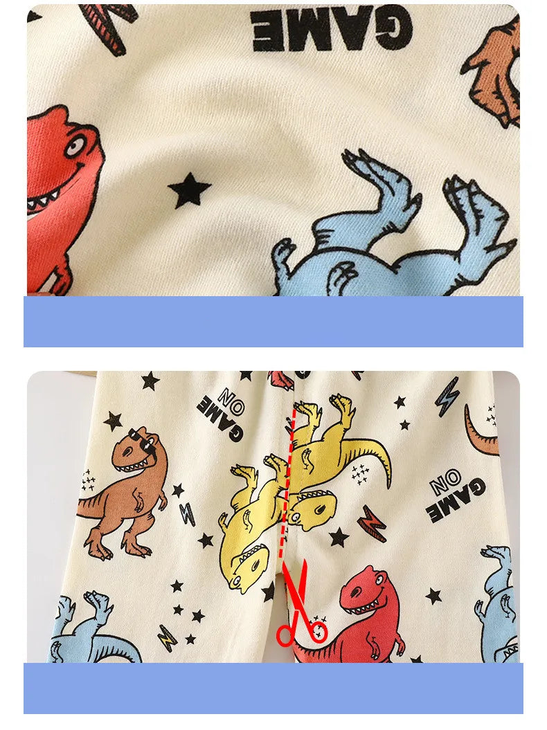 Vêtements pour enfants ensembles pour enfants vêtements pour enfants garçons filles coton automne hiver vêtements pantalons vêtements de nuit sous-vêtements