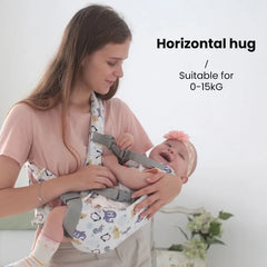 Porte-bébé avant, tabouret de taille horizontal, réglable, ergonomique, pour nouveau-né, articles multifonctionnels et respirants pour bébés