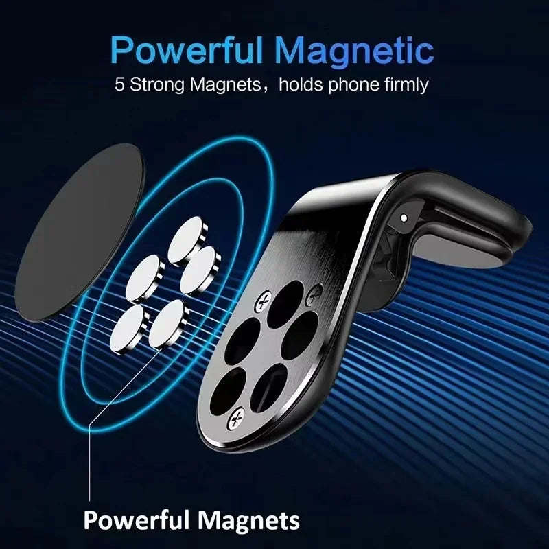 Support de téléphone magnétique pour voiture, support à Clip pour Audi RS S Line A3 A4 A5 A6 A7 Quattro Q2 Q3 Q5 Q7, accessoires de voiture