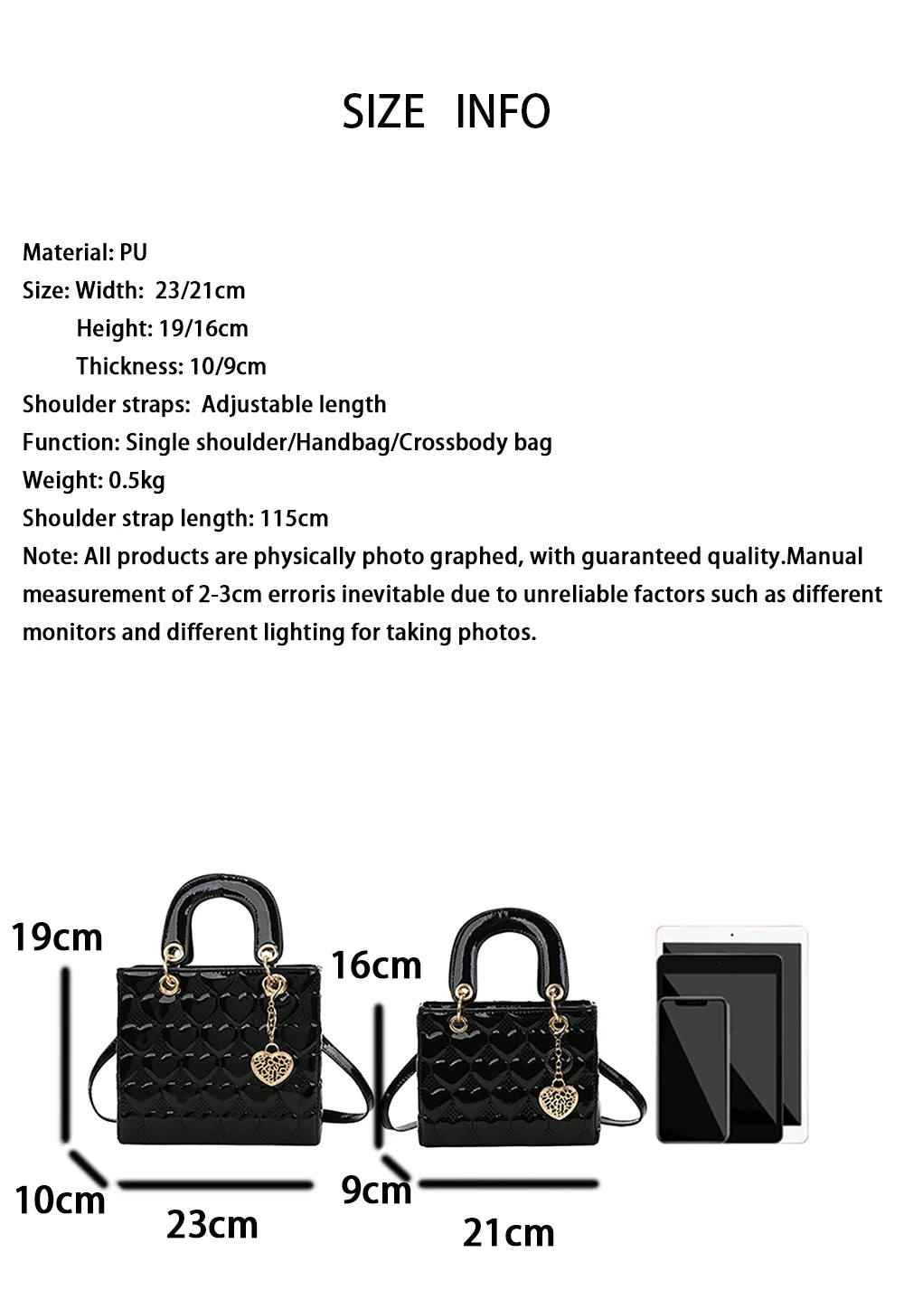Red Love - Women's Patent Leather Handbag, Glossy Surface, High-End Design, Wedding Cuff Bag, Striking Shoulder Bag, New Fashion 