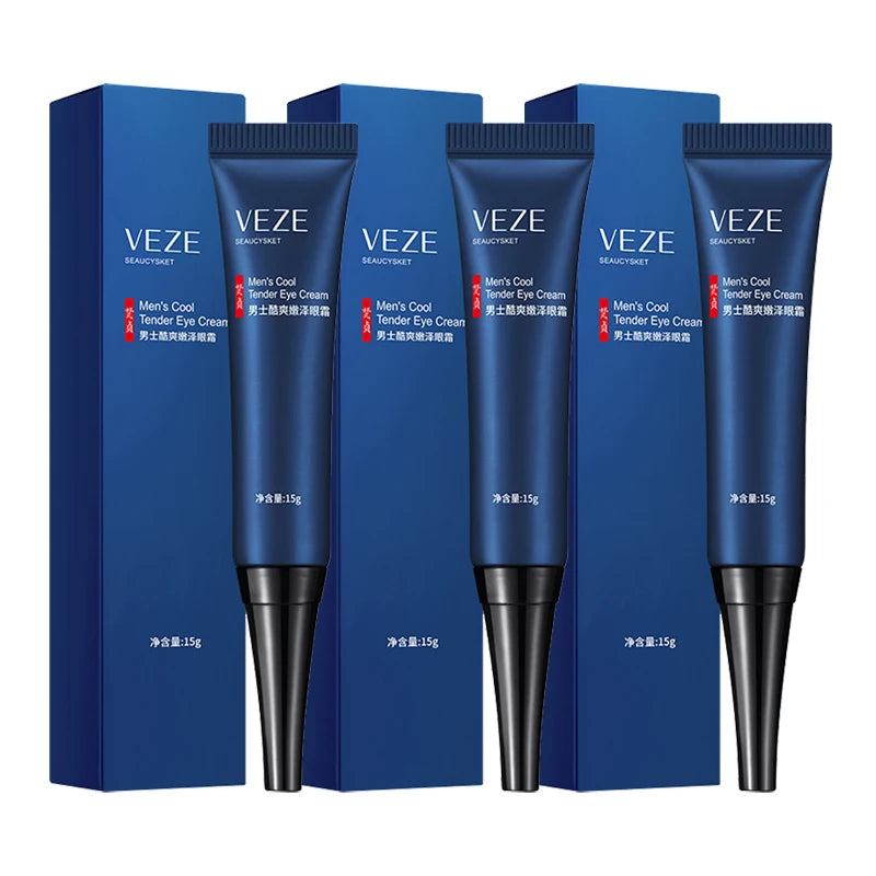VENZEN – crème pour les yeux pour hommes, Anti-cernes, élimine les poches, raffermissant, hydratant, soins pour la peau, 1/2/3 pièces