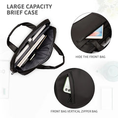 Sac pour ordinateur portable 15,6 pouces pour vêtements de travail quotidiens et sac à main de travail pour hommes et femmes