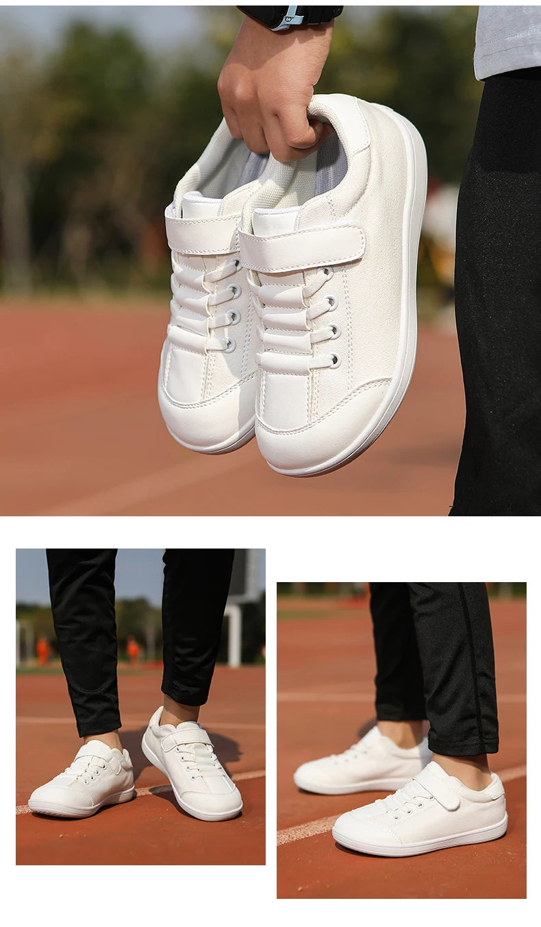 Chaussures pieds nus pour enfants, Version large, antidérapantes, pour garçons et filles, chaussures de Sport pour enfants, semelle saine zéro, respirantes