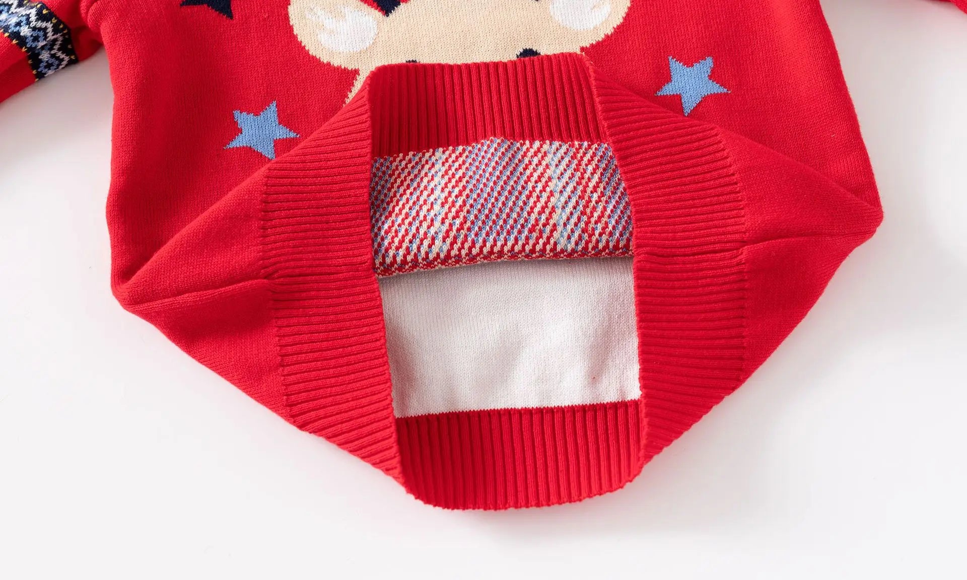 Pull imprimé de noël pour enfants, Costume du nouvel an 2025, manches longues, col rond, pulls tricotés doux et décontractés, pull chaud, haut de noël