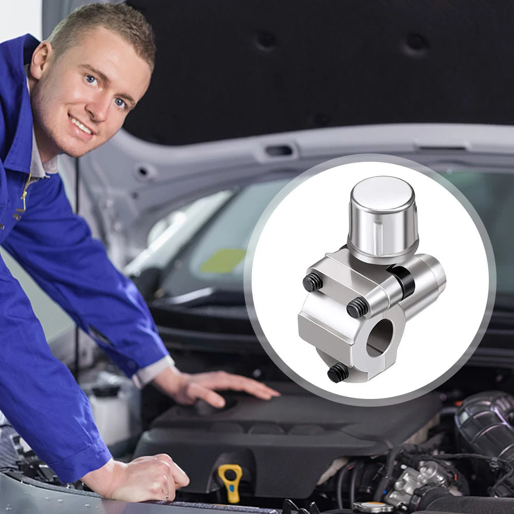 Kit de assujetde robinet de ligne avec soupape de perçage de BPV-31 A/C Spblown Vanne de perforation de perçage de réfrigérateur en alliage de zinc pour CVC BPV31