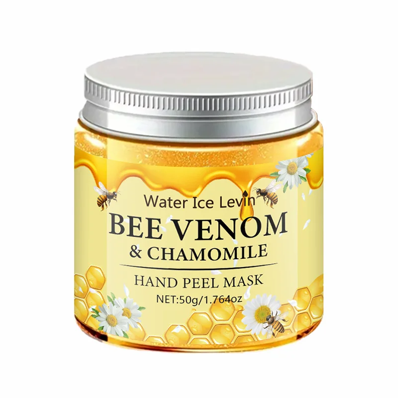 Vénin d'abeille camomille hydratant exfoliant cire pour les mains masque hydratant exfoliant nourrissant soin de la peau