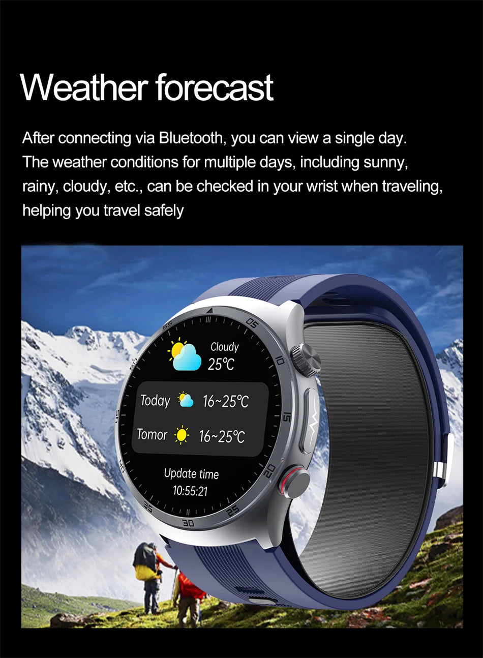 2025 santé montre intelligente NFC ECG pompe à Air pression artérielle oxygène sanguin ECG + PPG Bluetooth appel NFC montre intelligente pour hommes femmes Airbag