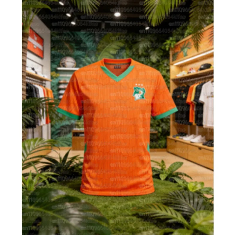 Nouveau maillot de football de la Côte d'Ivoire unisexe, respirant, à séchage rapide, léger, t-shirt de sport, streetwear tendance