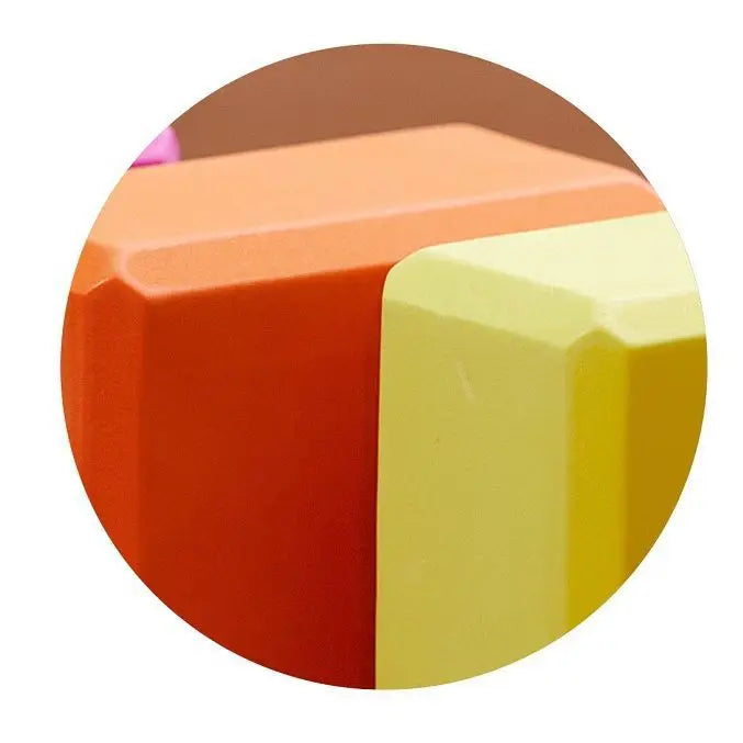 Blocs de Yoga haute densité 1 pièce, briques de Fitness d'entraînement en mousse EVA, blocs de gymnastique antidérapants à poignée extensible Pilates, gymnastique