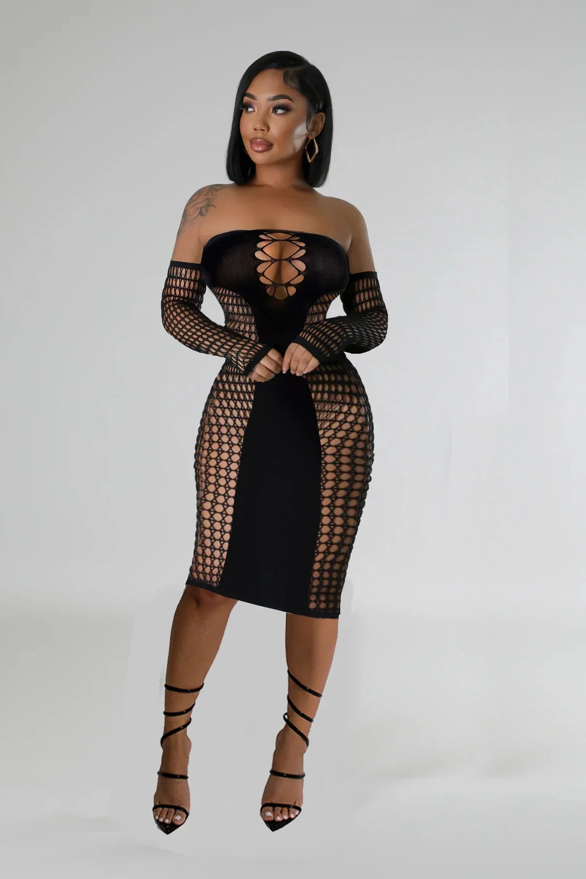 Vêtements de nuit lingerie sexy Babydoll Maille Intime Catsuit mariage nuit chemise de nuit adulte body bustier tubulaire robe Sexy robe longue