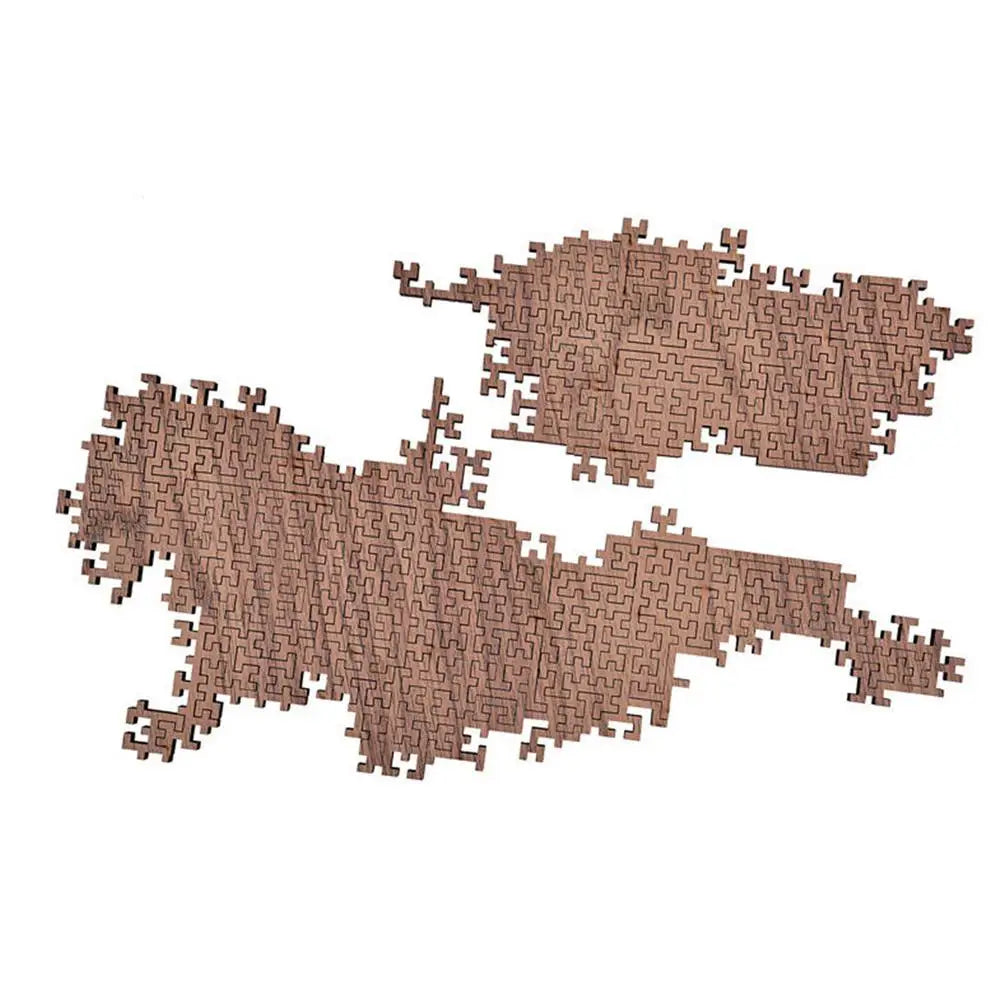 Puzzle en bois de haute qualité pour adultes, niveau Expert difficile, Puzzle Impossible, Puzzle Unique et stimulant, jeu de société en bois