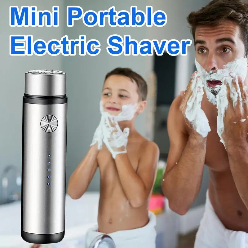 Mini rasoir électrique étanche pour hommes et femmes, rasoir de voiture aste par USB, faible bruit, support et utilisation à sec