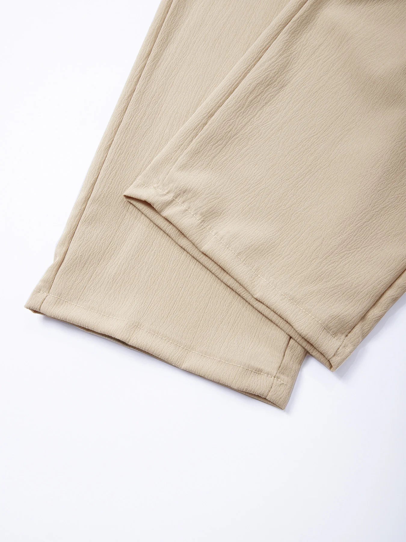 Pantalon décontracté homme 2025 printemps/été nouveau homme grande taille blanc pantalon droit solide plage noir Fitness pantalon S-XXXL