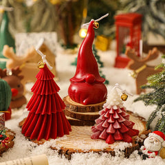 Nouvelle bougie en forme d'arbre de noël bougie d'aromathérapie bougies parfumées de noël bougies faites à la main cadeau décor à la maison vela navidad candele