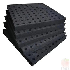 Éponge pour plantes hydroponiques, 100 pièces/feuille, culture de jardin, semis, Culture sans sol, outils de plantation, légumes, Pots de pépinière, plateaux