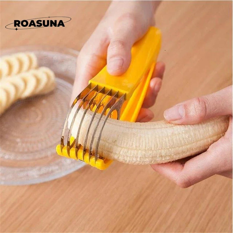 Coupeur de fruits en plastique écologique, outil de cuisine de qualité supérieure, idéal pour trancher, couper les concombres et plus encore