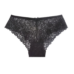 5 pièces/ensemble slips en maille M-2XL culottes en dentelle sous-vêtements transparents Sexy culottes taille basse filles intimes Lingeri