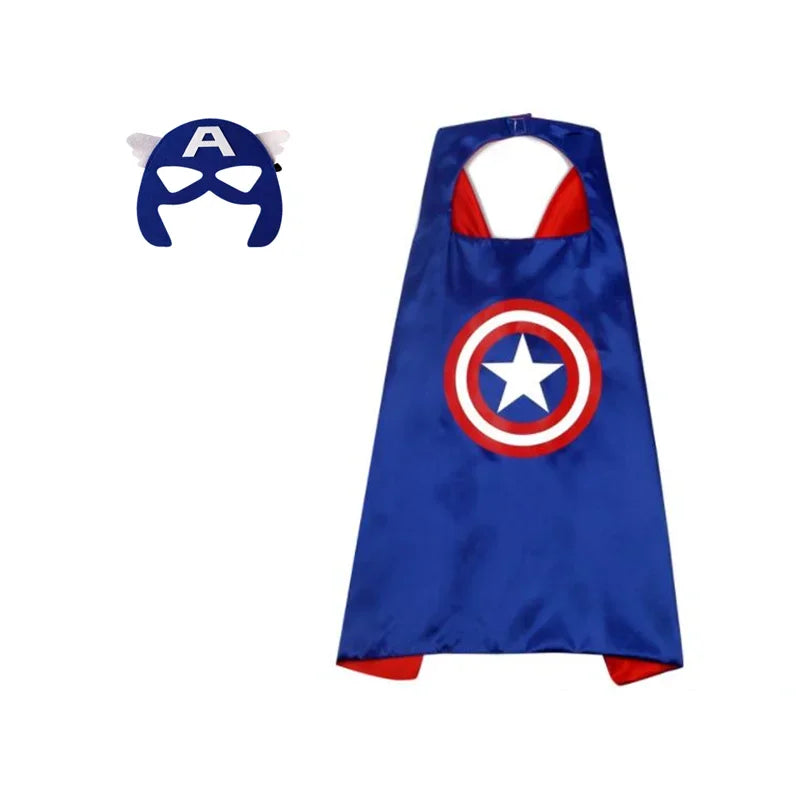 Smile Hero Capes for children, boys aged 3 to 10, Kyiv Olympic cartoon style, party supplies, Easter gifts, cosplay, new