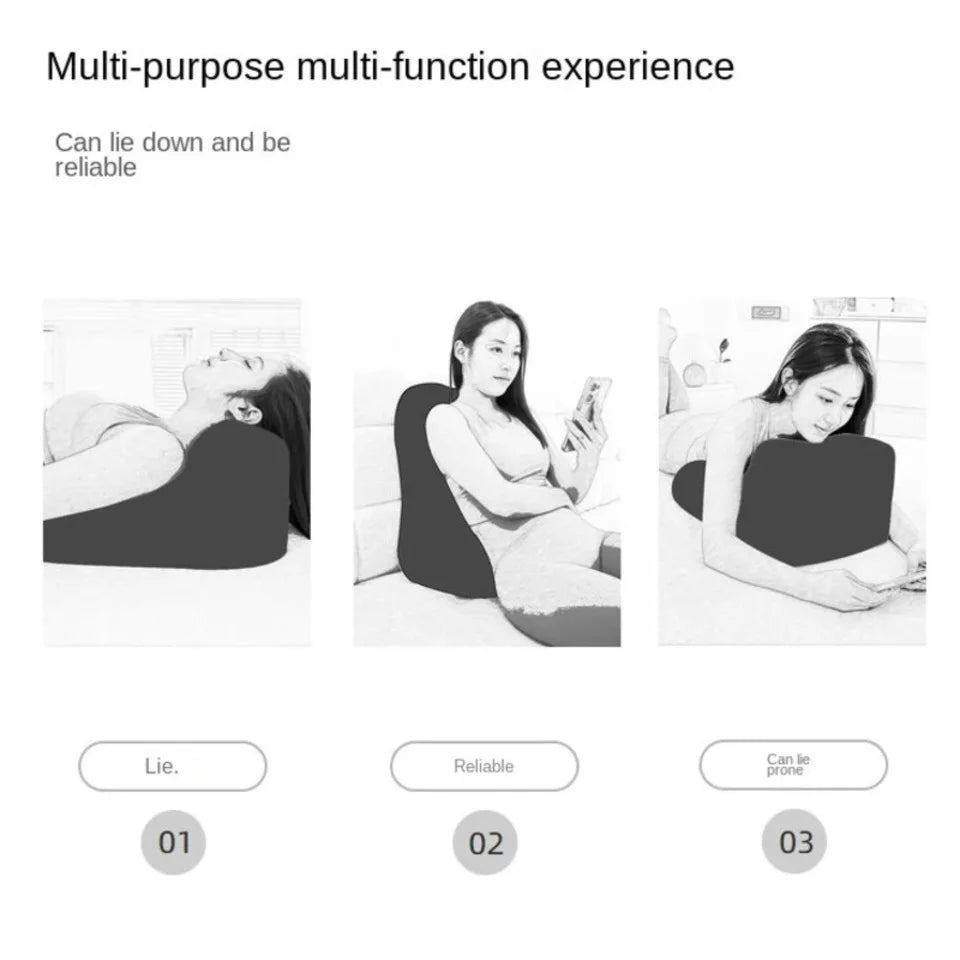 Lit gonflable oreiller de couchage coussin auxiliaire multifonctionnel Position sujet voyage Yoga coussin dossier artefact léger