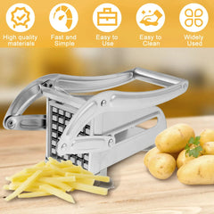 Stainless Steel Manual Potato Cutter, French Fry Slicer, Chip Maker, Meat Grinder, Cutting Machine, Tools, 1 piece