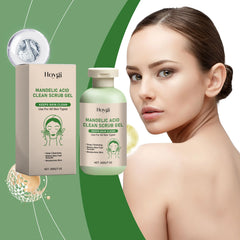 Gel exfoliant pour le corps Hoygi - Nettoyage en profondeur, hydratant, exfoliant doux pour éliminer les cellules de la peau morte, nettoie les pores