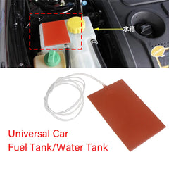 Premium silicone rubber heating pad plate kit, waterproof insulation panel, engine oil pan, metropolitan plate kits for cars, SUVs, and trucks, 220V, 300W