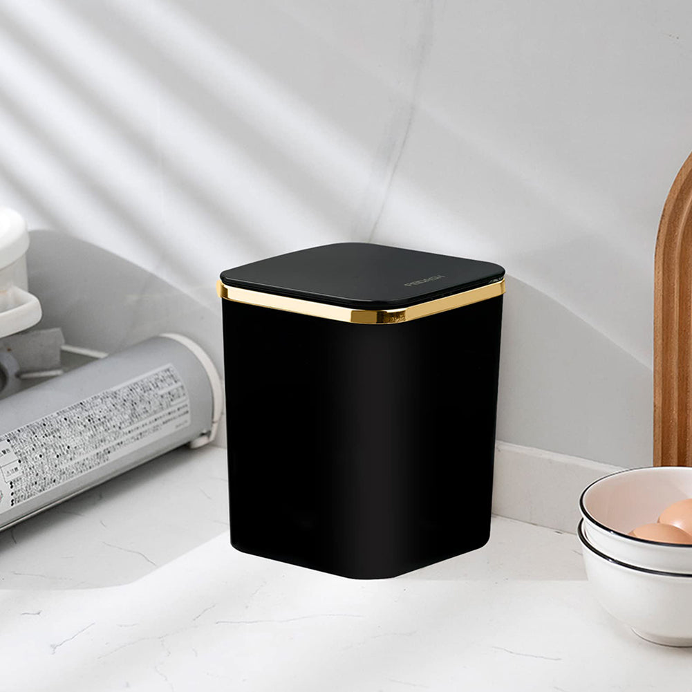 Mini petites poubelles de bureau, corbeille à ordures, table à la maison, poubelle en plastique, fournitures de bureau, poubelles, boîte SunOfficial Barrel
