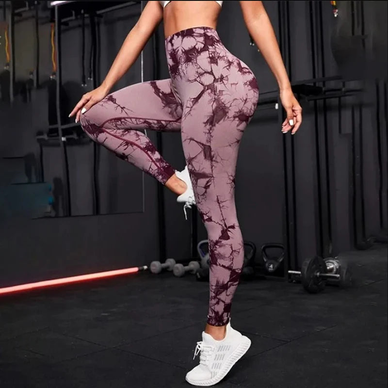Pantalons de Yoga pour femmes, Leggings de Sport sans couture, taille haute, collants Push Up, Fitness, entraînement, vêtements de gymnastique