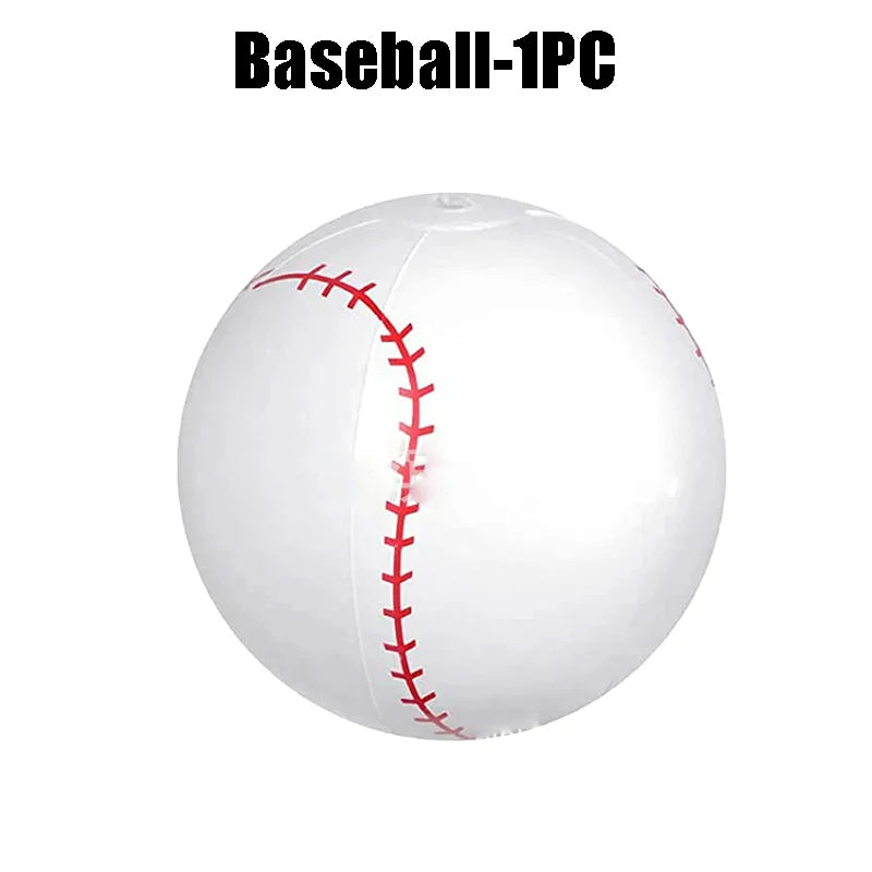 Inflatable beach balls: Baseball, beach basketball, beach soccer ball for children, toy ball, hello ball, summer sports, children's gift ball