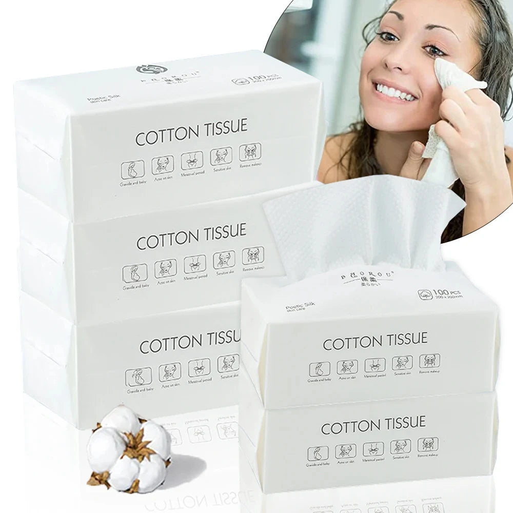 Tampon de coton en microfibre démaquillant, cosmétiques, serviette de maquillage lavable, éponge de nettoyage, outil de soins de la peau, gant de toilette, 1/4 pièces