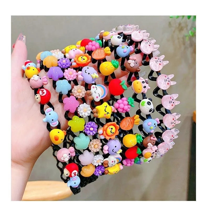 Accessoires de cheveux pour filles cravates bandeaux bande Bandeaux Scrunchie Bandana mode Haarband coréen diadème Cheveux Fille enfants mignon