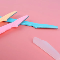Lame de tondeuse à sourcils pour femmes, rasoir de sécurité pour le visage, couteau façonnant les sourcils, épilation Portable, coupe-épilation, grattoir de maquillage