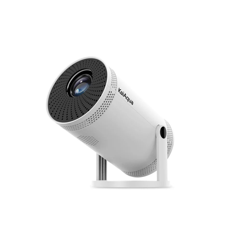 Projecteur domestique 4K 1280*720P double Wifi HDMI 260ANSI 180 ° Projecteur portatif extérieur flexible de cinéma vidéo BT5.0 nouveau PK HY300 Pro