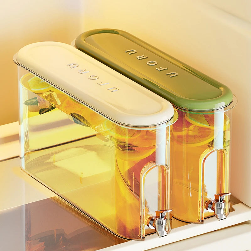 UFORU bouteille d'eau froide avec robinet ménage sens avancé grande capacité scellé bouteille d'eau froide de qualité alimentaire
