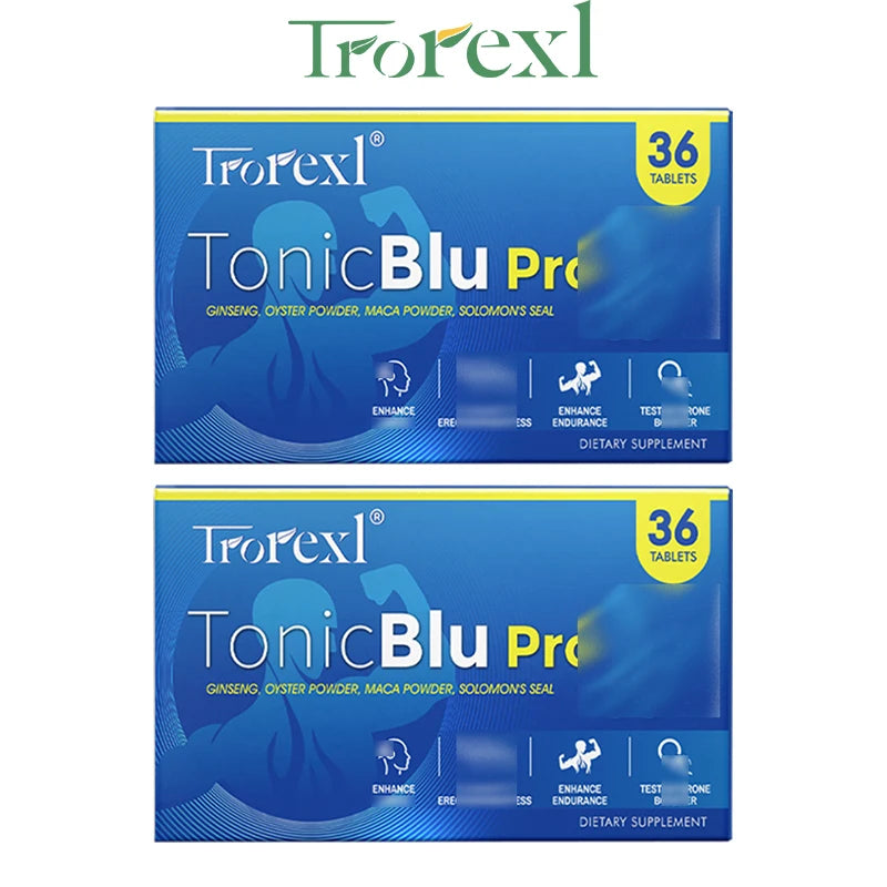 Pilules bleues naturelles d'huître et de Ginseng, supplément d'amélioration masculin, soutient l'énergie et l'endurance, 36 à 360 comprimés