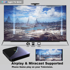 Boîtier Smart TV Android 11, A95X F3AirII, Amlogic S905Y4 BTpig, 4 Go RAM, 64 Go ROM, 4K, Vidéo RGB Light, 2024G, 5G, Touriste, Wifi, Décodeur Dean, 2.4