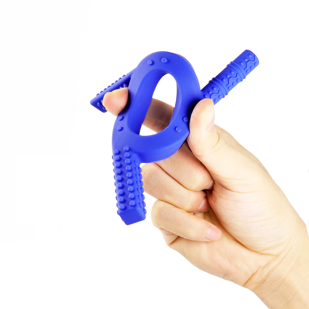 Jouets à mâcher sensoriels pour enfants autistes, outil à mâcher à moteur oral flux pour enfants avec dentition, TDAH, autisme, besoins de mordre, anneau de dentition,