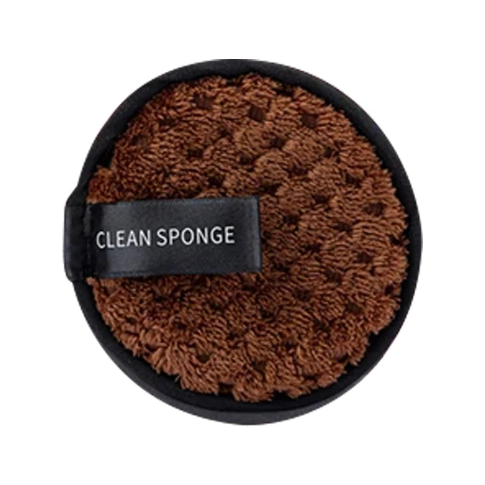 Tampon de coton en microfibre démaquillant, cosmétiques, serviette de maquillage lavable, éponge de nettoyage, outil de soins de la peau, gant de toilette, 1/4 pièces