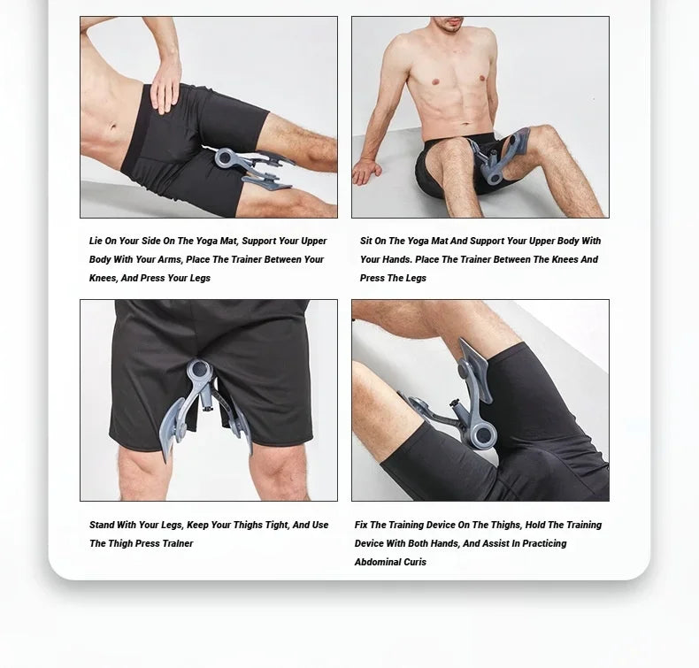 Kegel – équipement de Fitness pour hommes, exercice à domicile, entraîneur de muscles pelviens, équipements de fesses, exercice de sol, force réglable