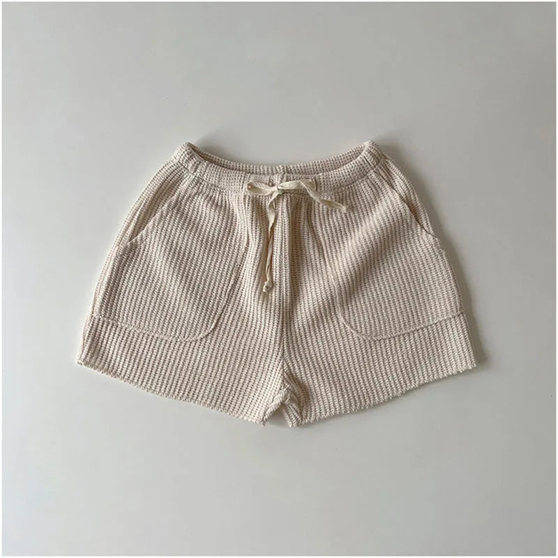 Ensemble de vêtements pour enfants, t-shirt + short pour nouveau-né, ensemble de jogging décontracté, 2 pièces, pour garçons et filles, nouvelle collection printemps été