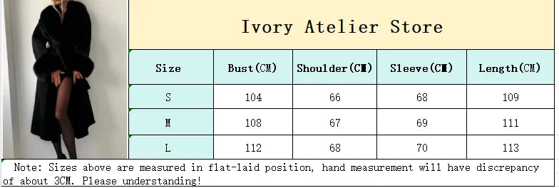 Manteau en laine pour femmes, Patchwork de fourrure solide, mode, manches longues, col en v, à lacets, pardessus Long ample, automne, bureau, vêtements d'extérieur pour dames