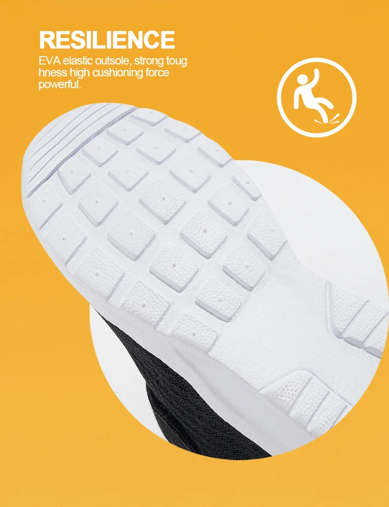 Baskets légères à semelles souples pour enfants, chaussures de sport, de course, de marche, de Tennis, en maille, pour garçons et filles