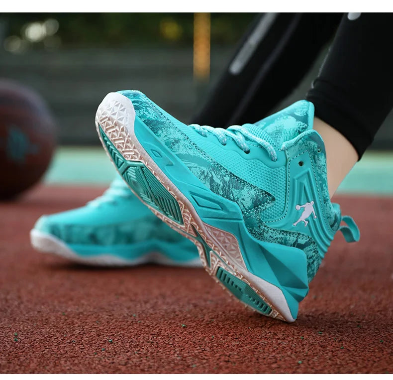 Chaussures de Basket-ball pour enfants, baskets d'extérieur antidérapantes, de sport, de course, d'entraînement, de marche