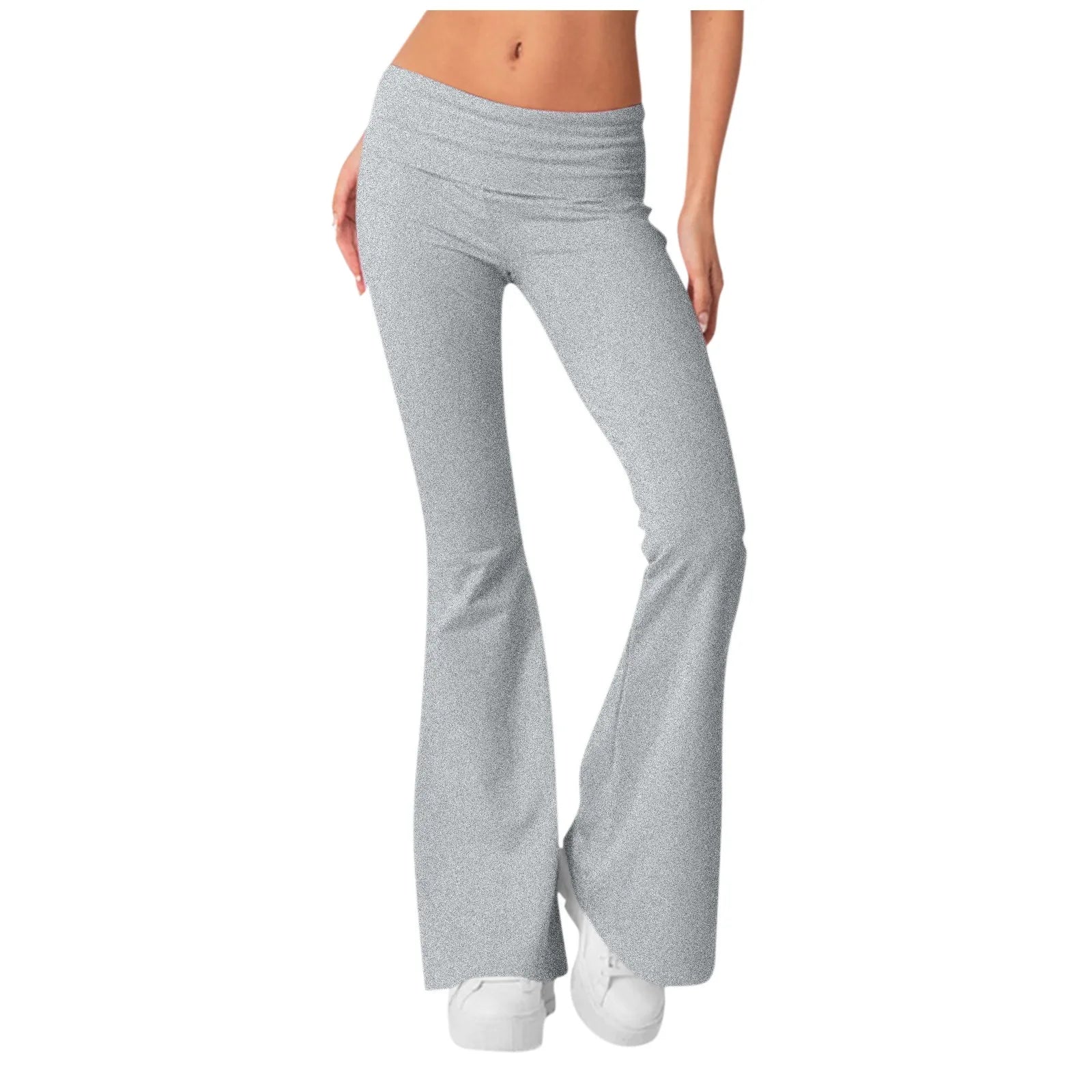 Leggings évasés pour femmes, taille haute, jambes larges, pantalons de Yoga, collants d'entraînement, de Fitness, de sport, vêtements amincissants décontractés