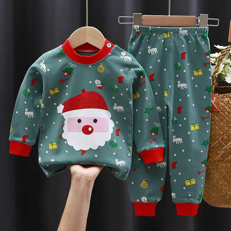 Vêtements pour enfants ensembles pour enfants vêtements pour enfants garçons filles coton automne hiver vêtements pantalons vêtements de nuit sous-vêtements