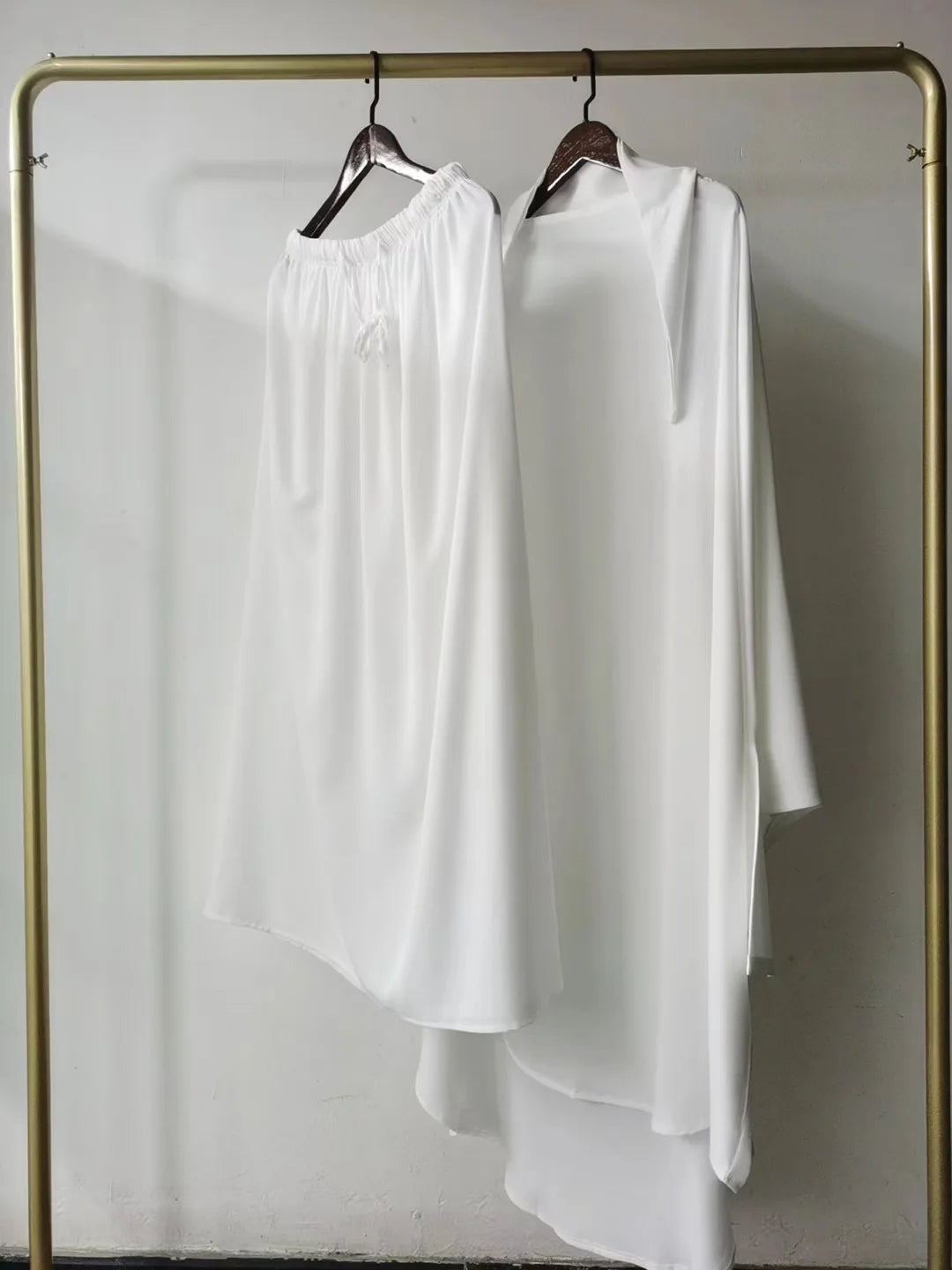 Abayas du Ramadan pour femmes musulmanes, ensemble de 2 pièces, robe Hijab, vêtement de prière, Abaya, longue tiens imar, robe arabe, vêtements islamiques